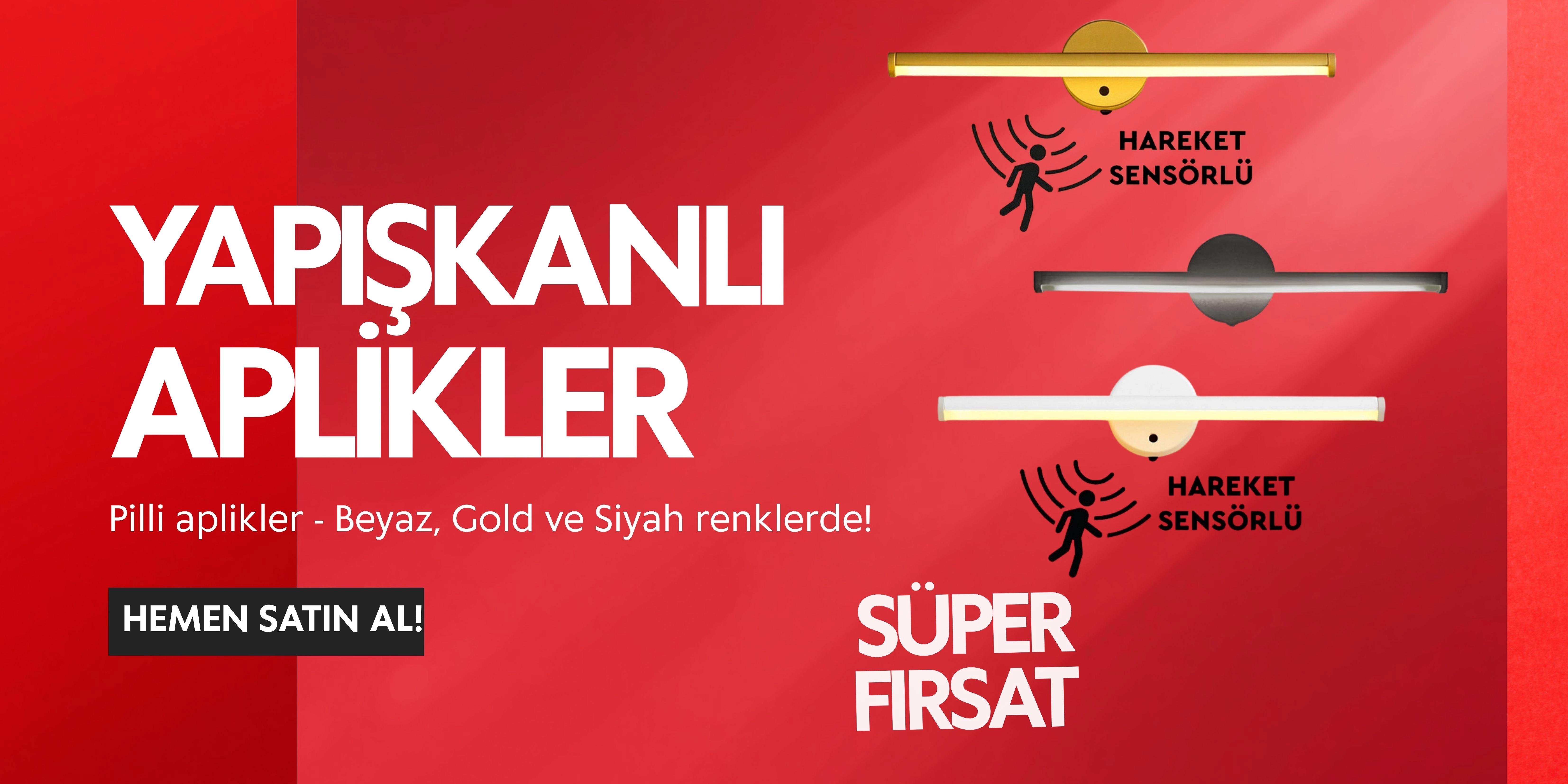 aplik,yapışkanlı