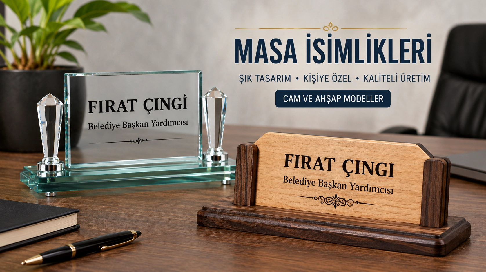 Cam Masa İsimlikleri Neden Tercih Ediliyor?