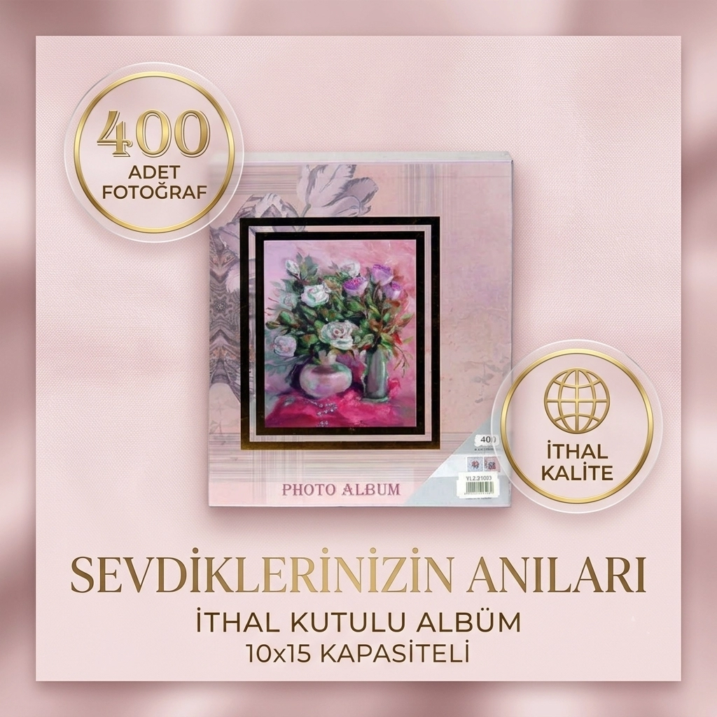 Albüm 10x15 Kutulu Ofset 400 lük ithal