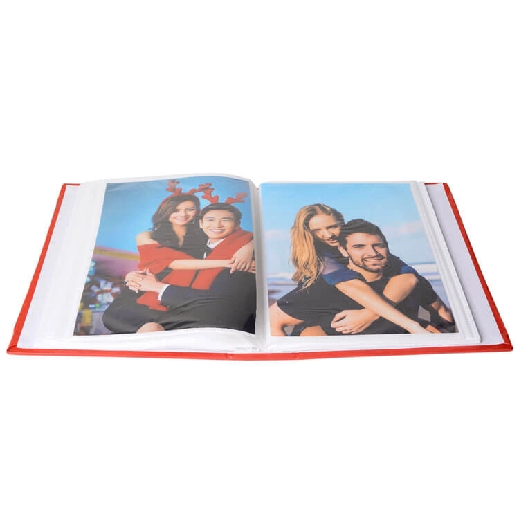 100’lük Deri Pencereli Fotoğraf Albümü - 10x15cm.3 Renk