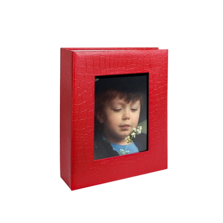 100’lük Deri Pencereli Fotoğraf Albümü - 10x15cm.3 Renk