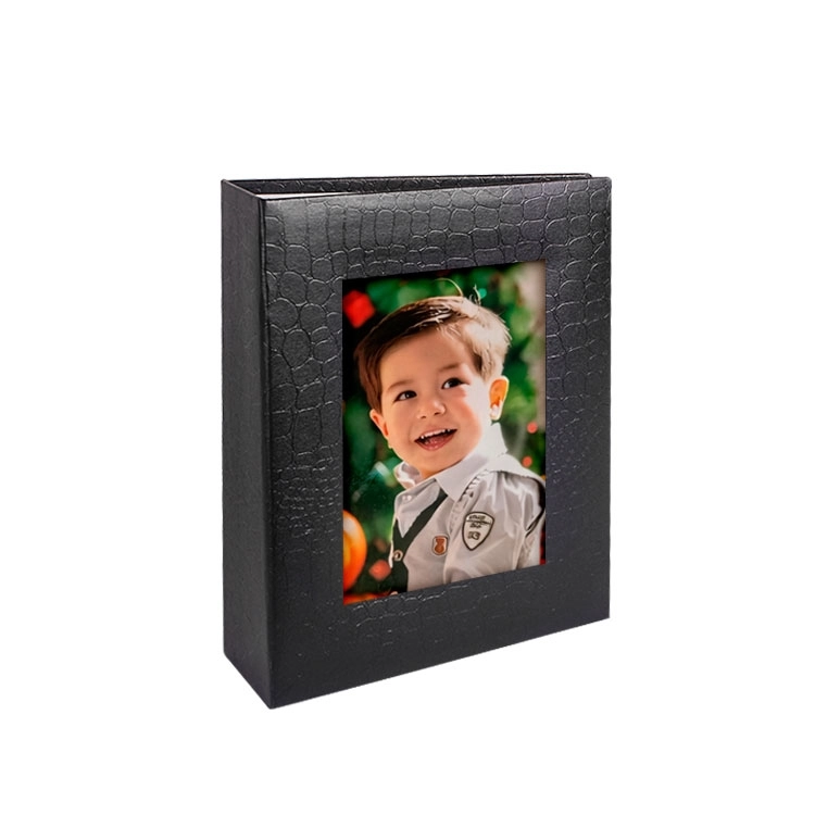 100’lük Deri Pencereli Fotoğraf Albümü - 10x15cm.3 Renk