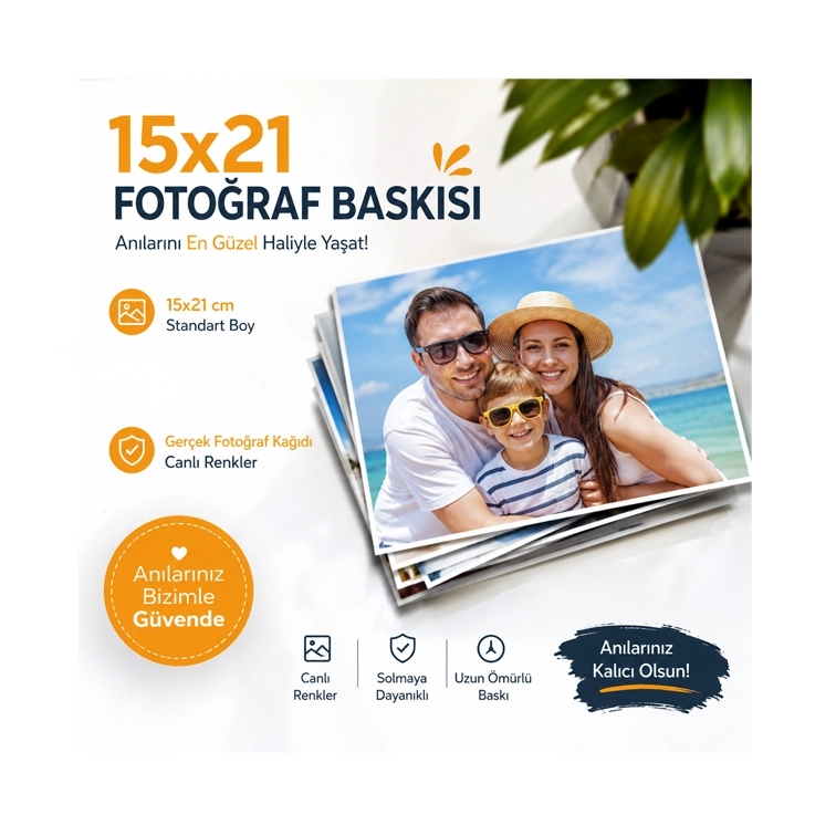15x21 Fotoğraf baskı