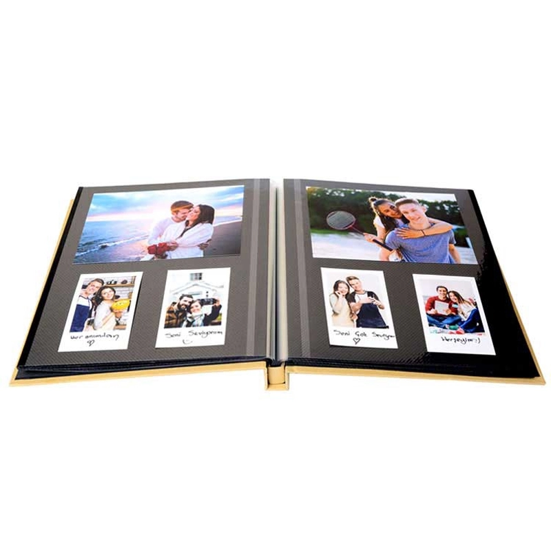 18 Yaprak Yapışkanlı Fotoğraf Makinesi Temalı Albüm - 24x24cm