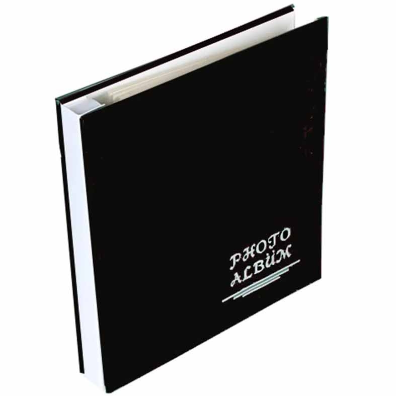Siyah%20Yapışkanlı%20Deri%20Fotoğraf%20Albümü%20-%2021.5%20x%2023.5%20cm