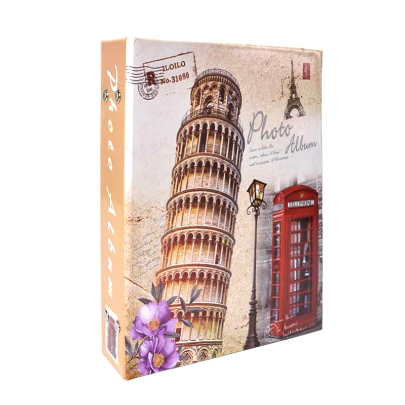 200’lük Pisa kulesi kapaklı Fotoğraf Albümü - 10x15