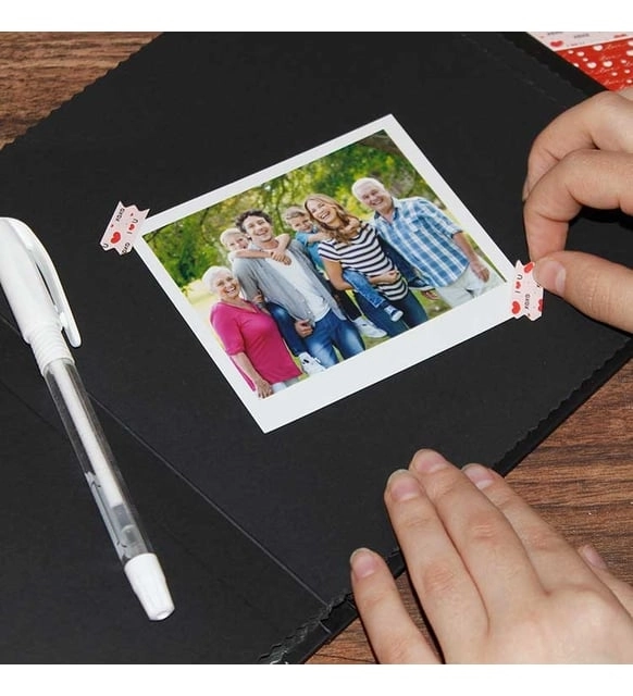 10 adet 10x10 resim+siyah anı Defteri(kalem+sticker)