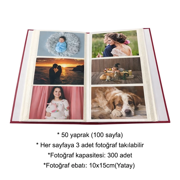 300’lük Fotoğraf Albümü - 10x15cm