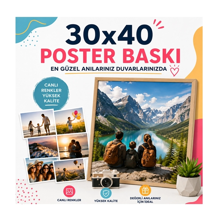 30x40 Fotoğraf baskı