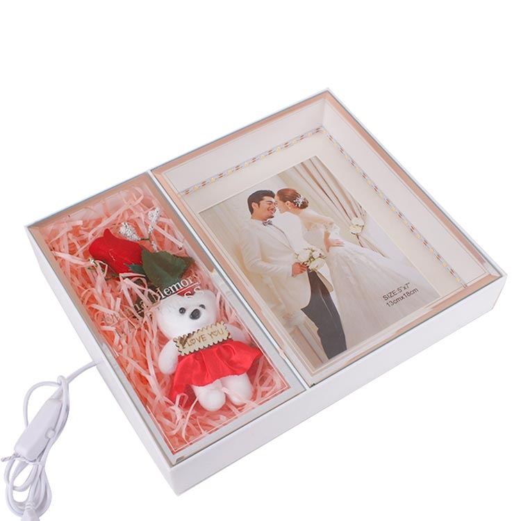 3D LED’li Ayıcık Fotoğraf Çerçevesi