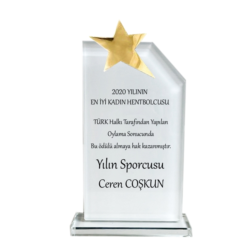 Kristal%20yıldızlı%20plaket