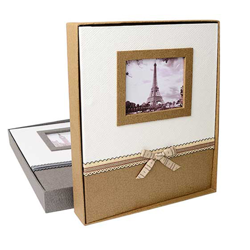 Kutulu 400’lük 10x15cm. Pencereli Kutulu Fotoğraf Albümü