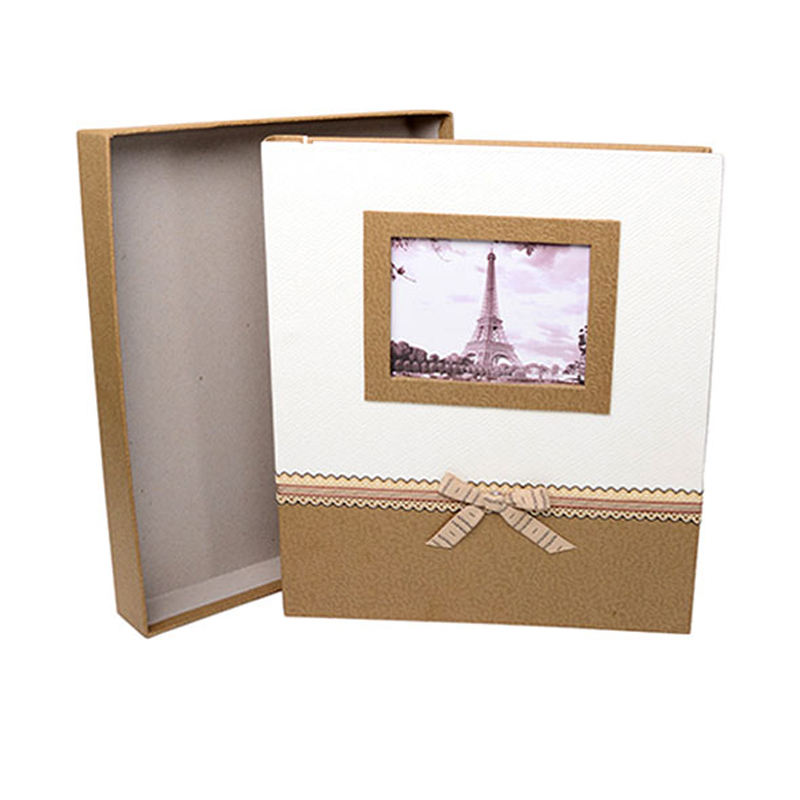 Kutulu 400’lük 10x15cm. Pencereli Kutulu Fotoğraf Albümü