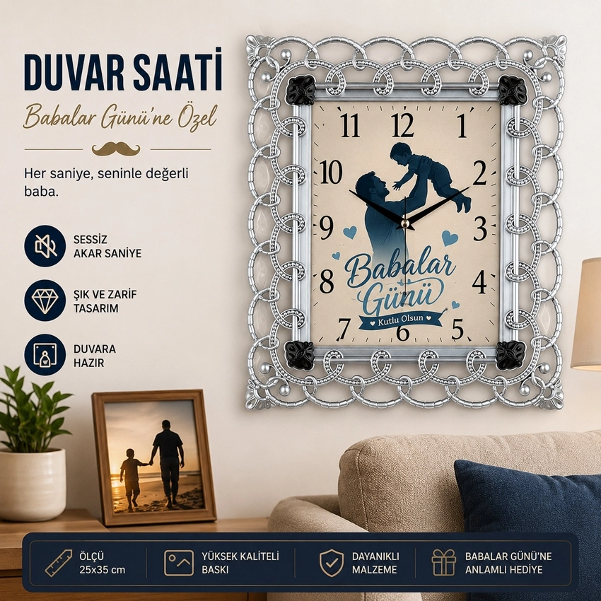 Dekoratif duvar saatleri-istenilen baskıyla