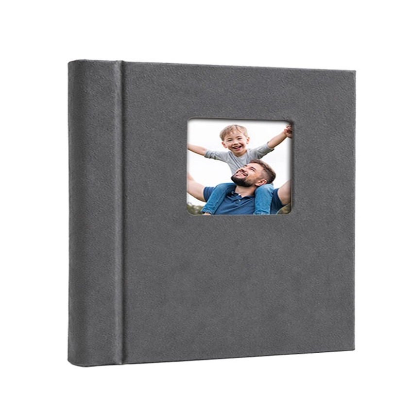 30x37cm Yapışkanlı Süet Fotoğraf Albümü 15 Yaprak 