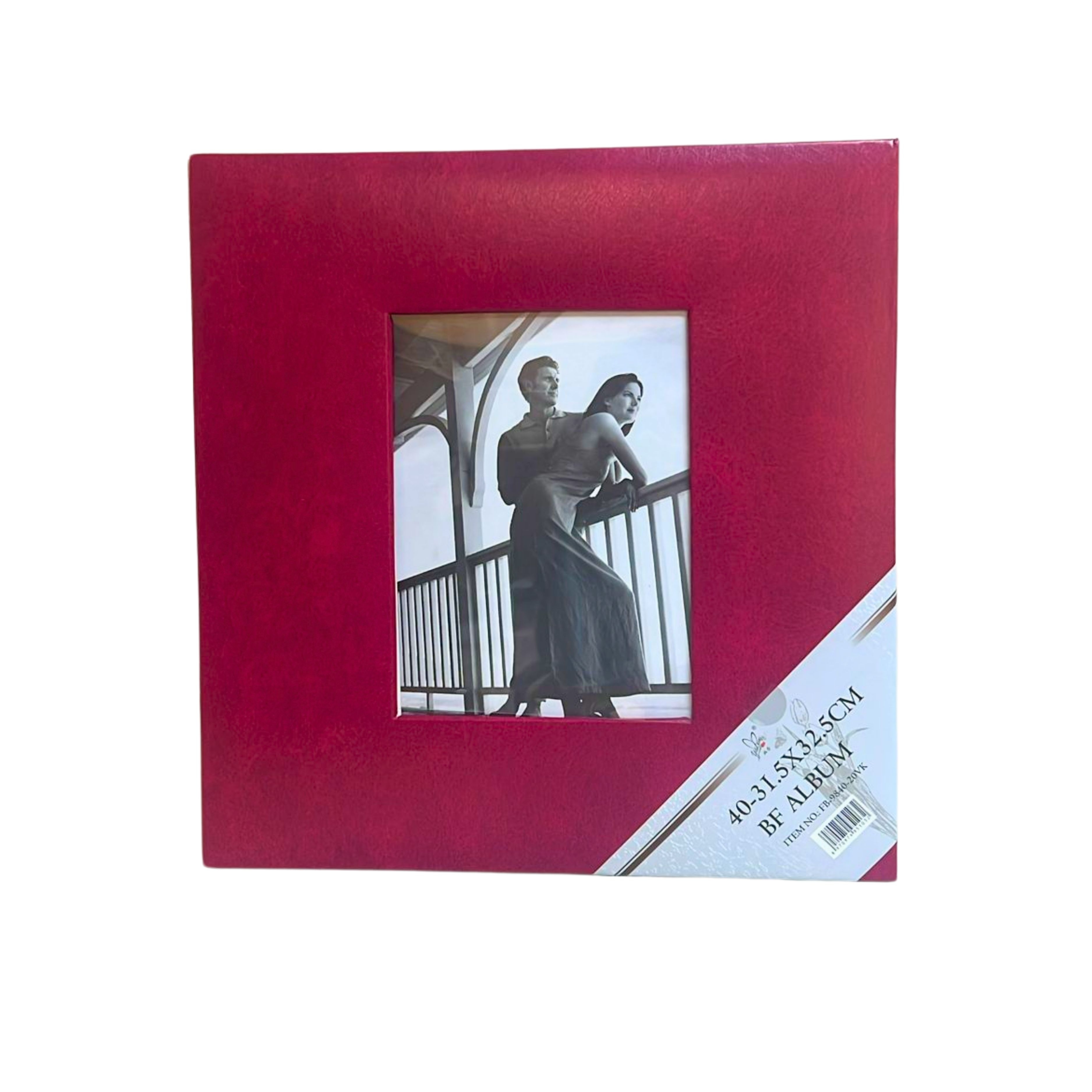 Yapışkanlı ithal Fotoğraf Albümü - 20 Yaprak 31,5x32,5 cm
