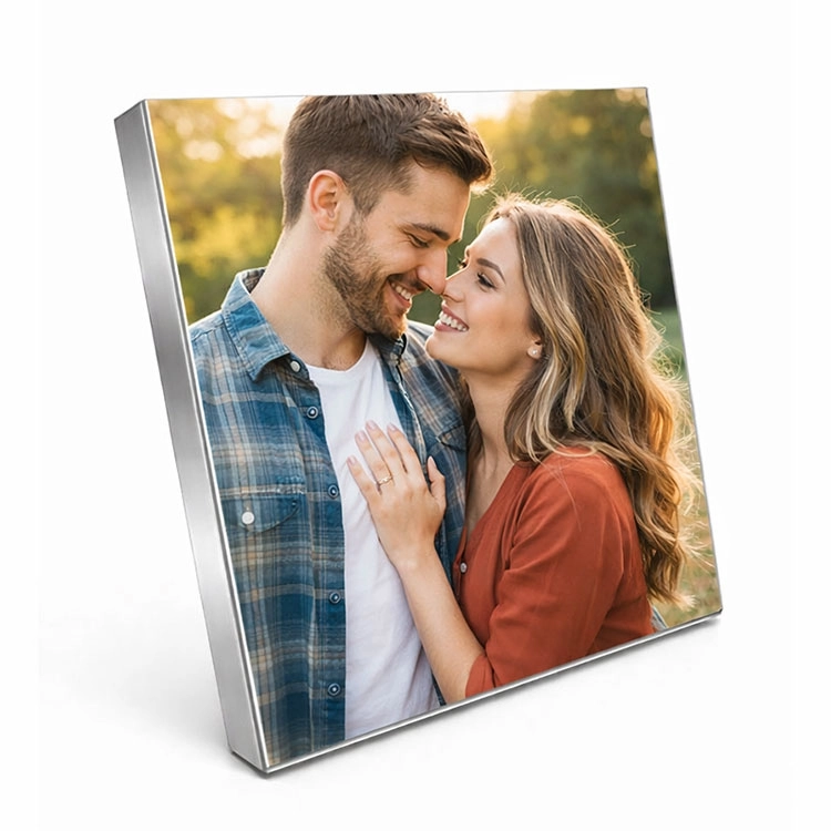 Ahşap Çek Yapıştır Fotoğraf Çerçevesi - 20x20cm-2 adet