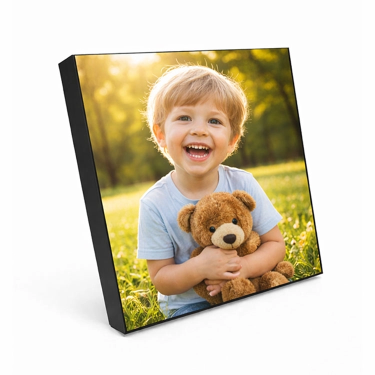 Ahşap Çek Yapıştır Fotoğraf Çerçevesi - 20x20cm-2 adet
