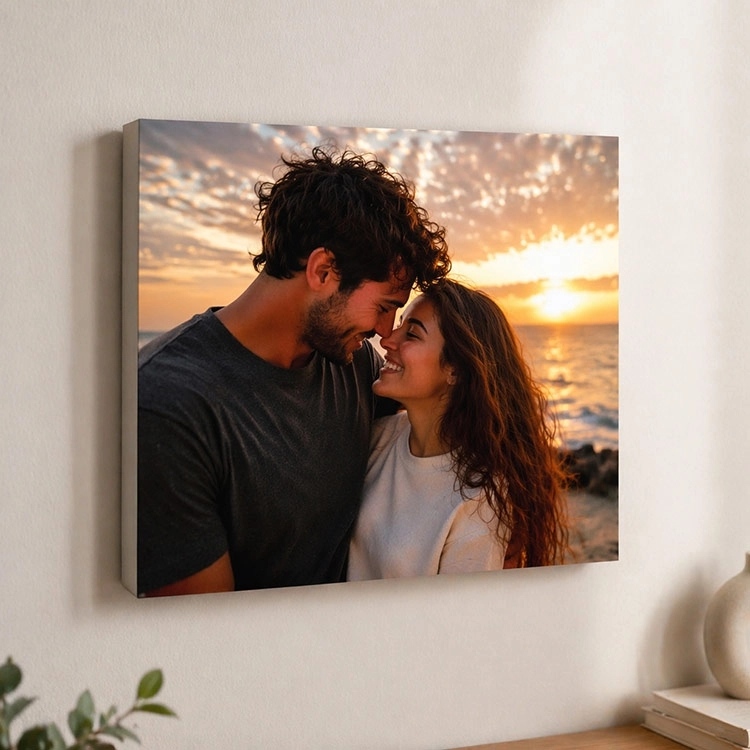 Ahşap Çek Yapıştır Gümüş Fotoğraf Çerçevesi - 20x25cm-2 adet