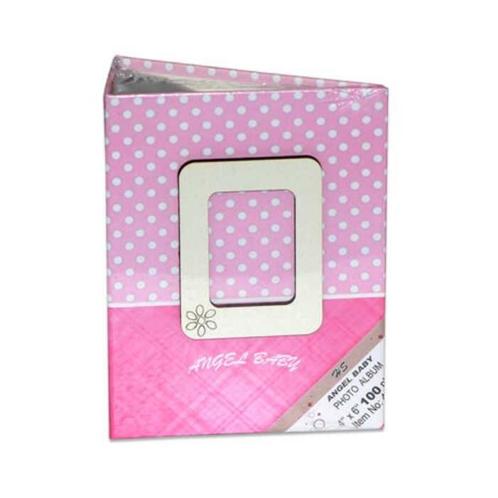 Albüm 10x15 Bebek Albümü 100lük- pembe