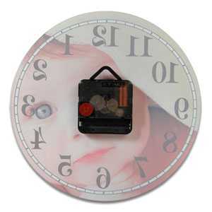 Dekoratif duvar saatleri cam 20 cm