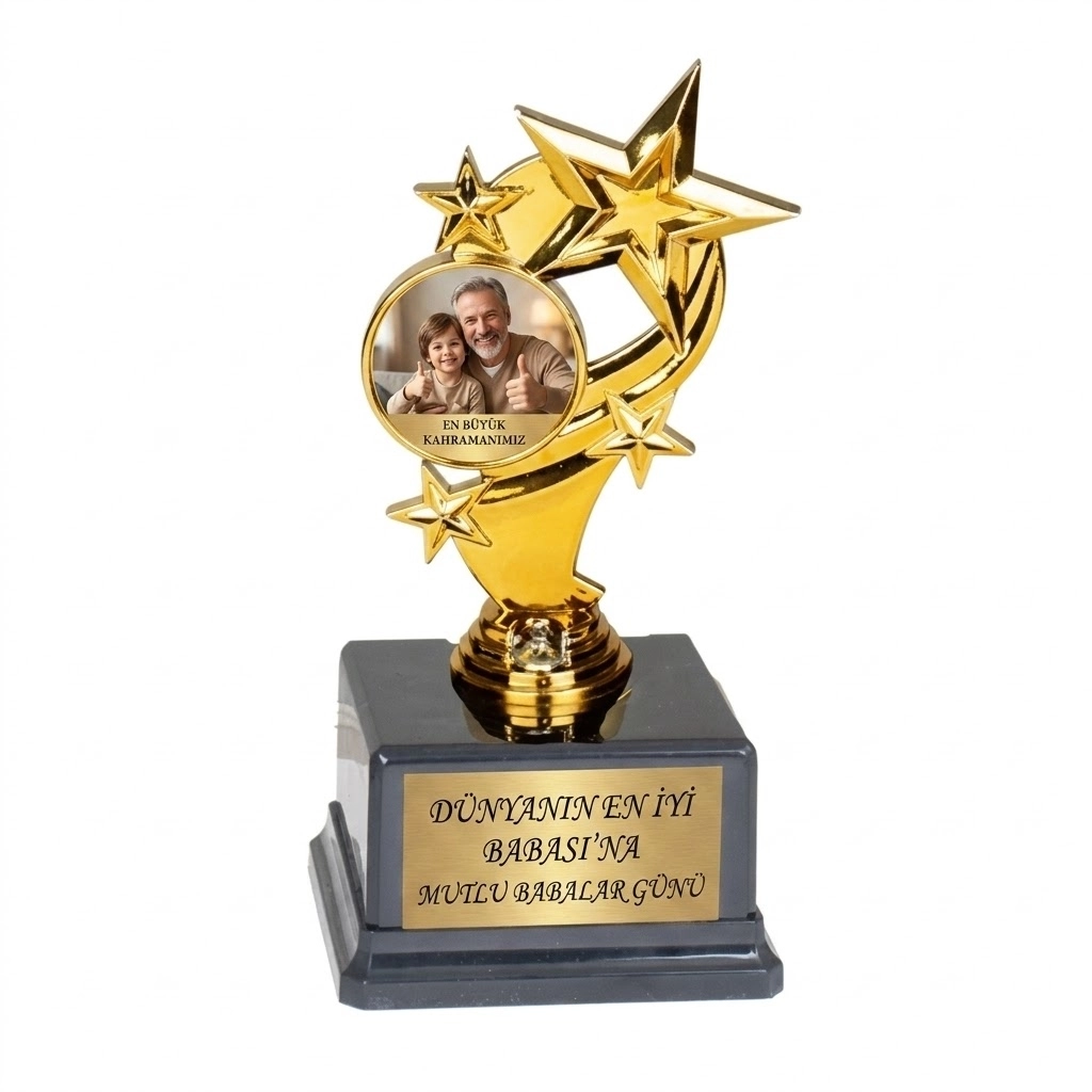 Yıldız Figürlü Ödül Kupası 24 cm