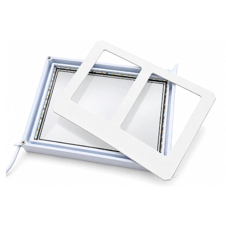 Dekoratif Çift Fotoğraflı Led Işıklı Fotoğraf Çerçevesi