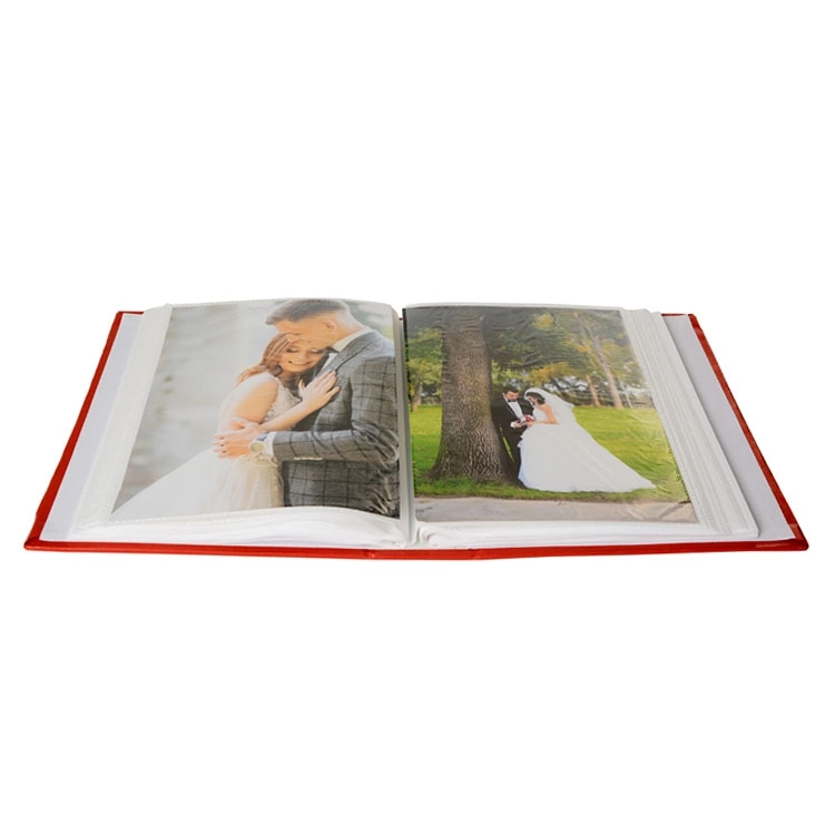 Deri 100’lük 15x21cm. Pencereli Fotoğraf Albümü