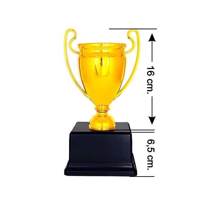 Altın - Gümüş Şampiyon Ödül Kupası - 23cm