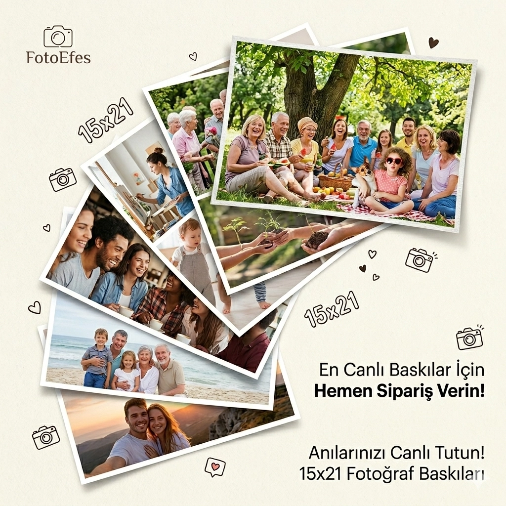 15x21 Fotoğraf baskı