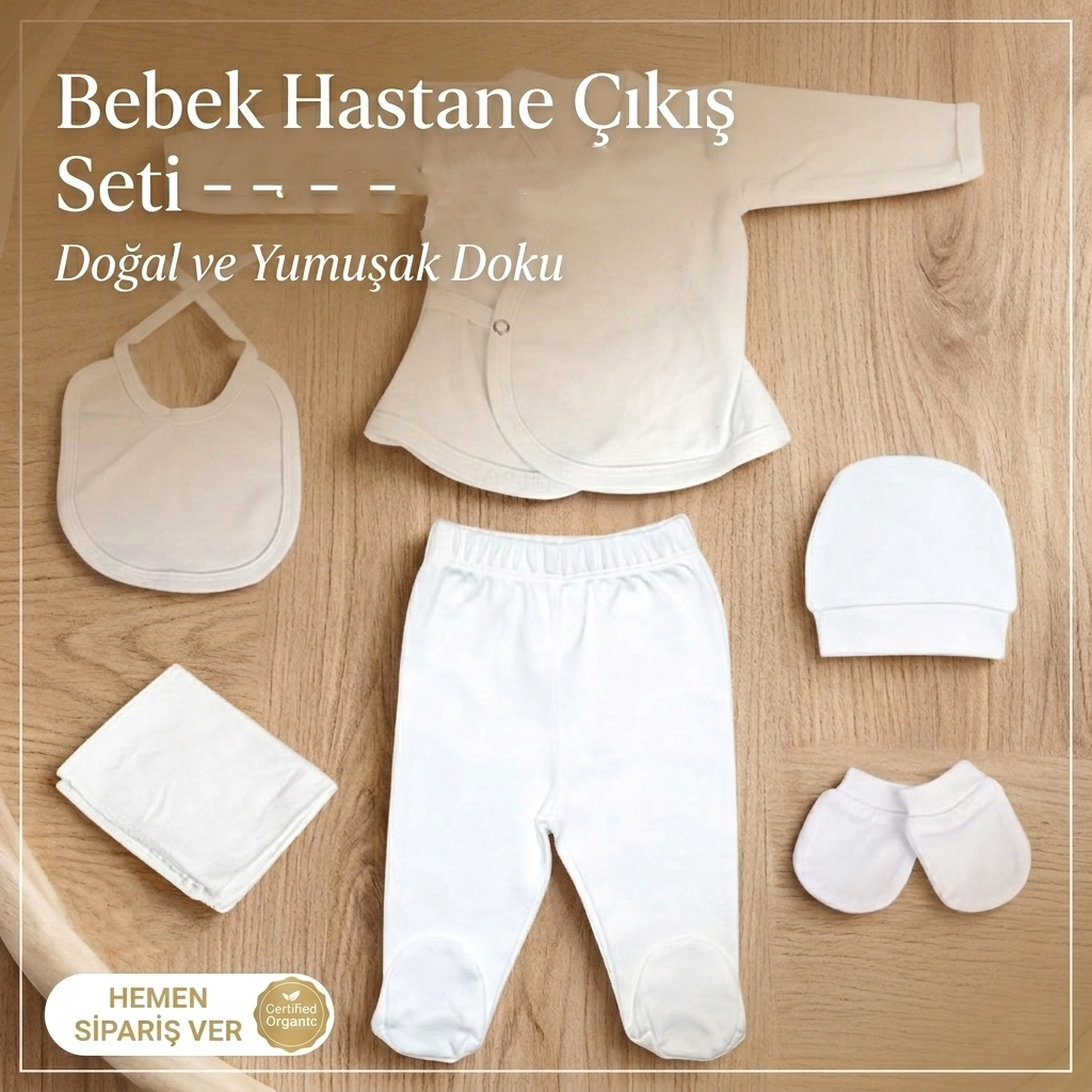 Bebek Hastane Çıkış Seti-istenilen yazı/resim