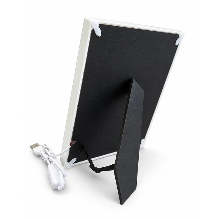 İnci Taşlı Led Işıklı Fotoğraf Çerçevesi