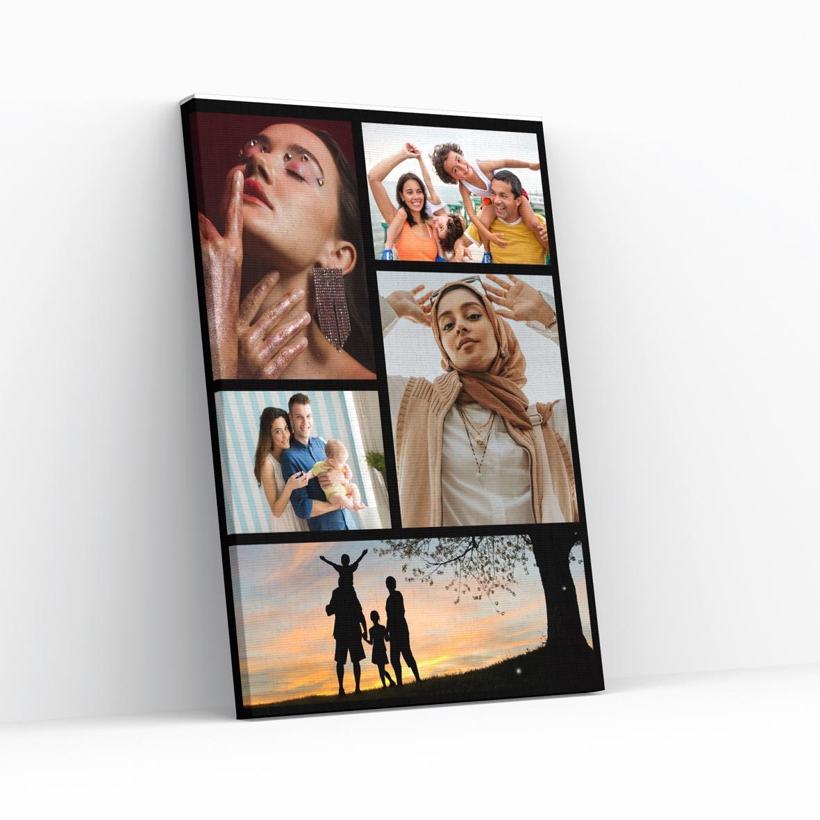 Kolaj Kanvas 5 resimli 50x70