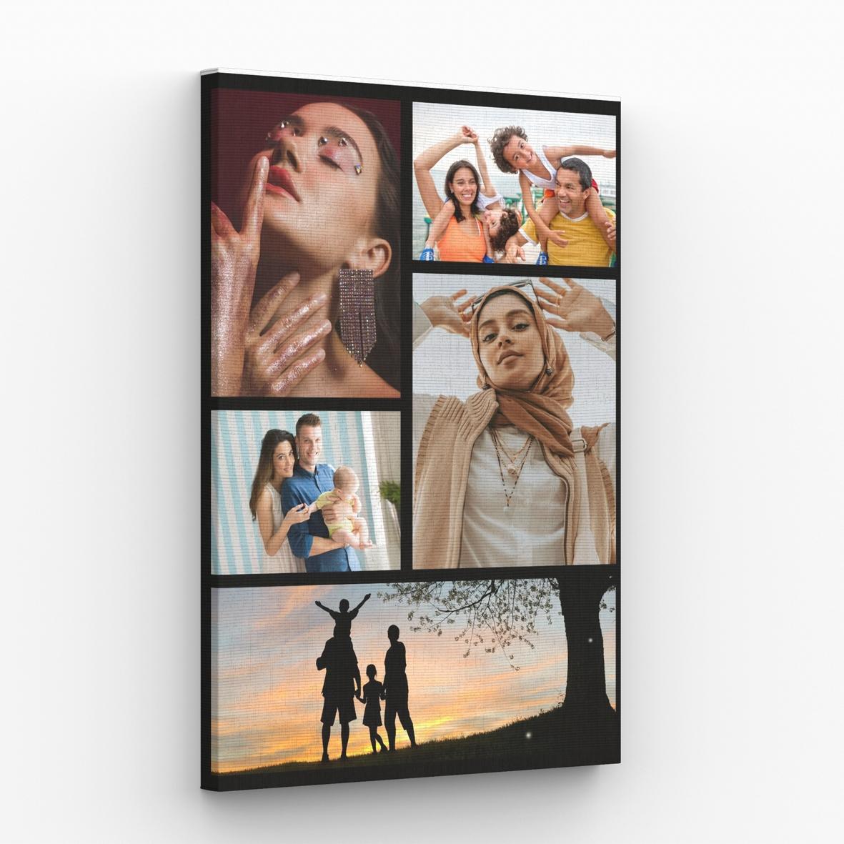 Kolaj Kanvas 5 resimli 50x70