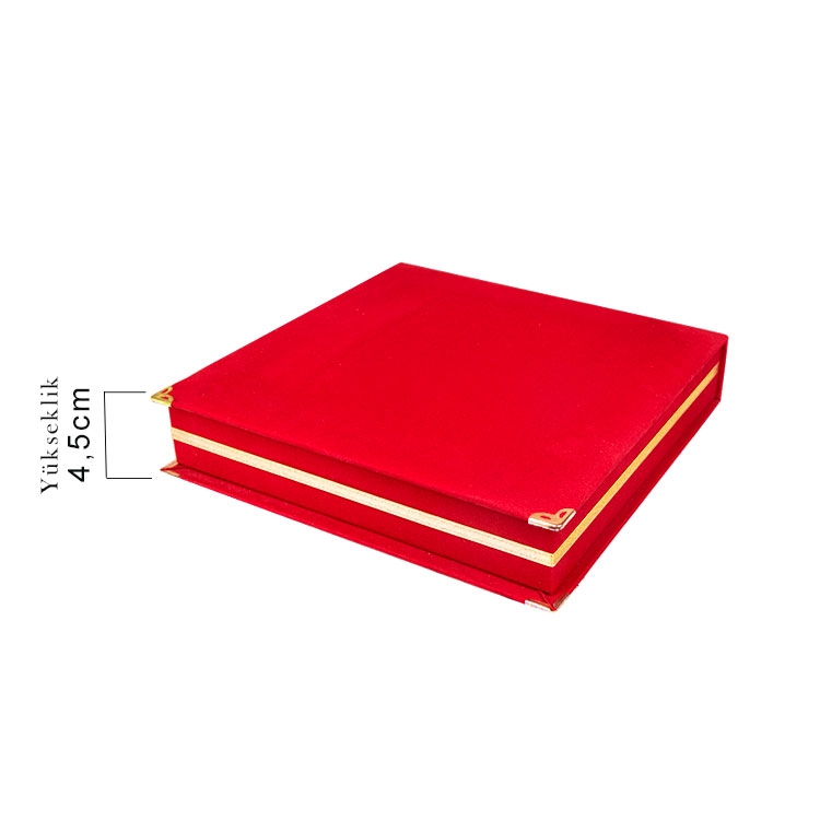 Tabak plaket kutusu 23x23 cm