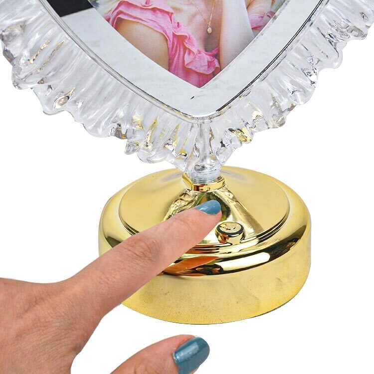 Kristal Kalpli Ledli Fotoğraf Çerçevesi - 20x26cm