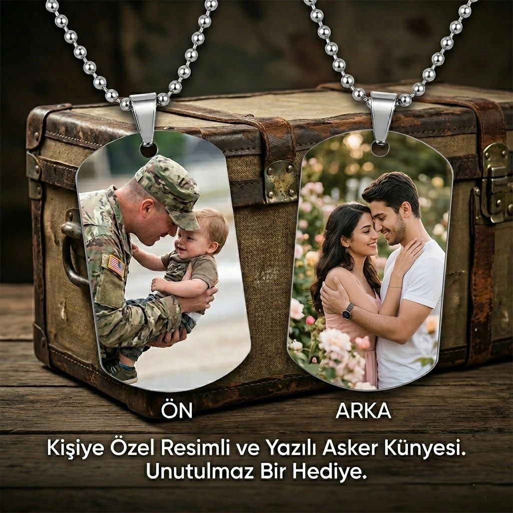 Çift Taraflı Asker Künyesi