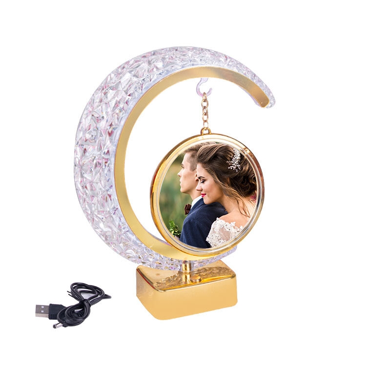 Led’li%20Kristal%20Hilal%20Yuvarlak%20Fotoğraf%20Çerçevesi