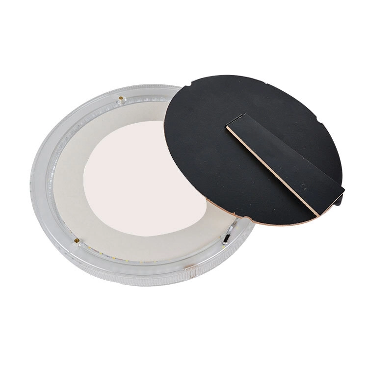 Ledli Yuvarlak Çiçek Buketi Fotoğraf Çerçevesi - 23cm
