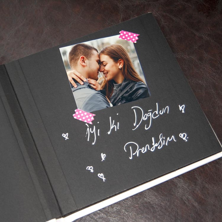 Polabook  Beyaz Mini Anı Defteri