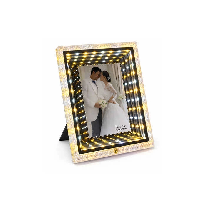 Sihirli Ayna Kristal Fotoğraf Çerçevesi 27x22