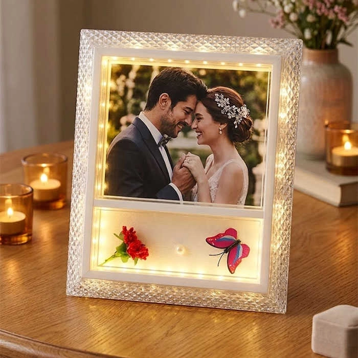 Sihirli Ayna Şık Fotoğraf Çerçevesi 29x24