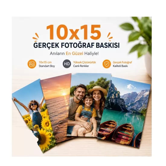 10x15 Fotoğraf baskı