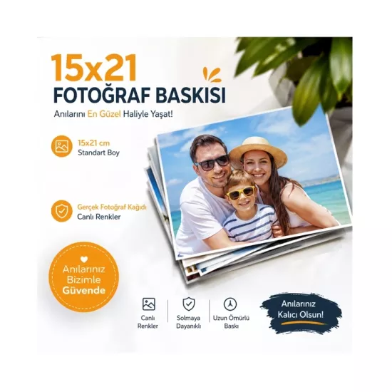 15x21 Fotoğraf baskı