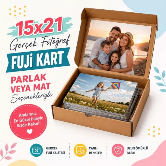 40 adet Fotoğraf baskı 15x21