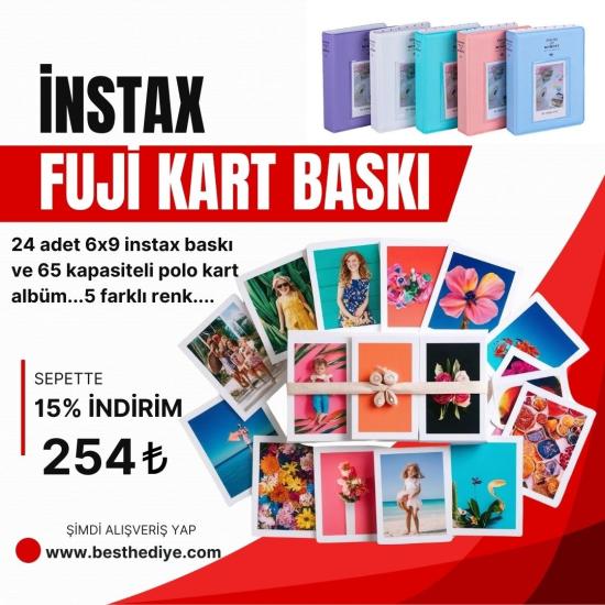instax albüm+24 baskı