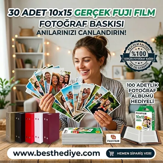 30 adet Fotoğraf baskı 10x15