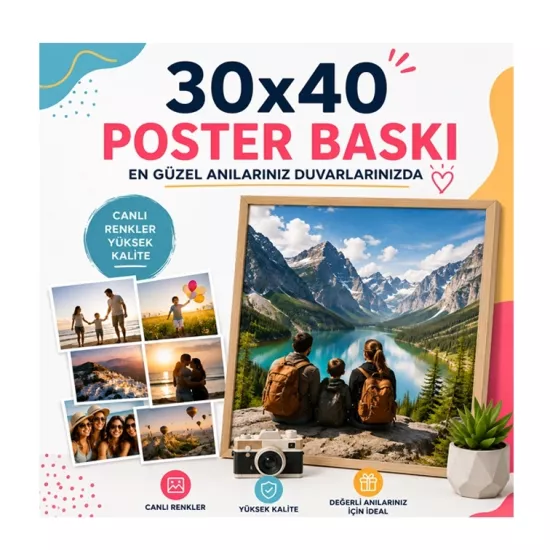 30x40 Fotoğraf baskı