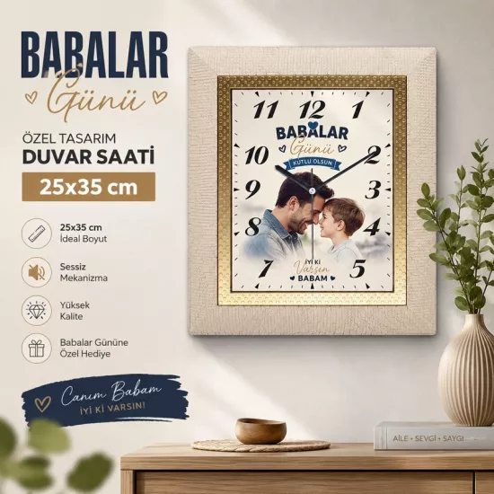 Dekoratif duvar saatleri