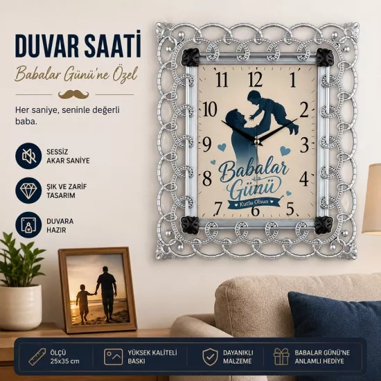 Dekoratif duvar saatleri